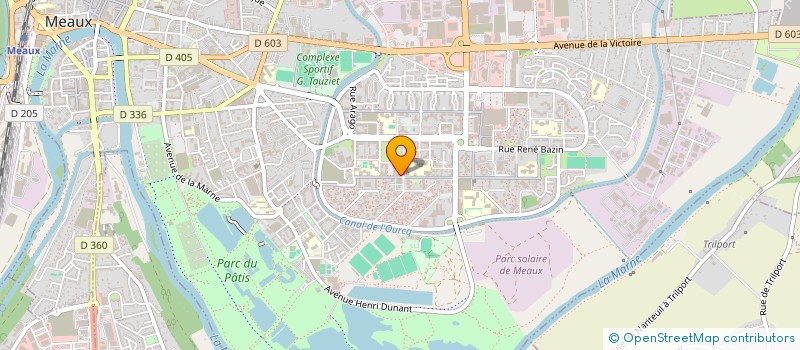 localisation de l'entreprise FDM à MEAUX