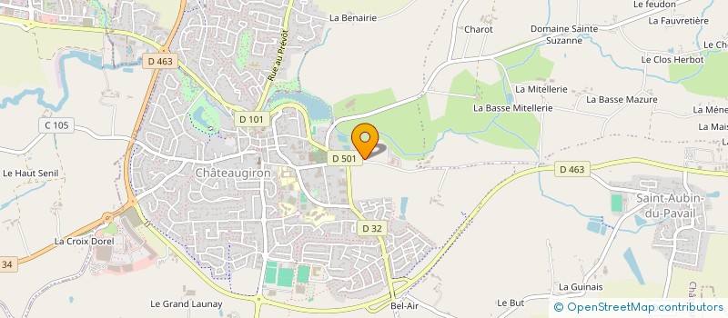 localisation de l'entreprise FDM DGA  NOUVOITOU