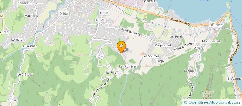 localisation de l'entreprise FDM - FINANC DEVELOPP MARSEILLOIS à SAINT-JORIOZ