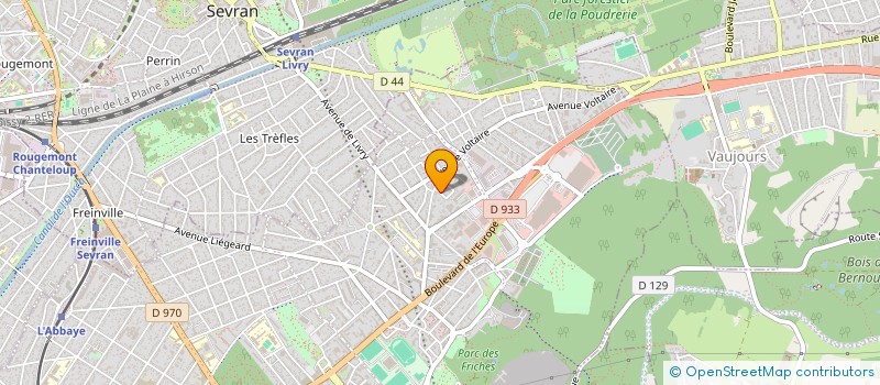 localisation de l'entreprise FDM IMMO  LIVRY-GARGAN