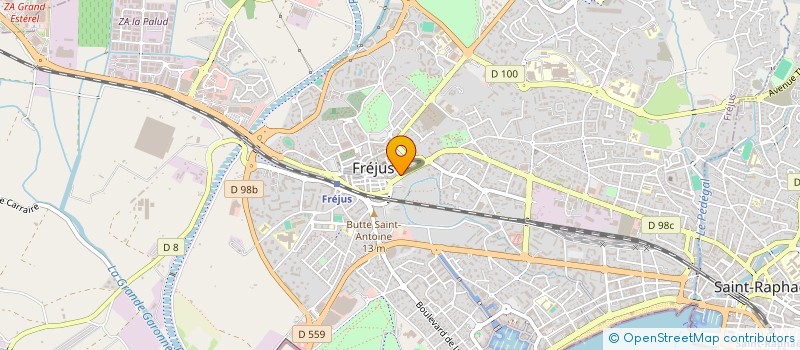 localisation de l'entreprise FDM MULTIMEDIA à FREJUS