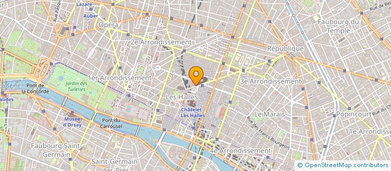 localisation de l'entreprise FDM SARL à PARIS
