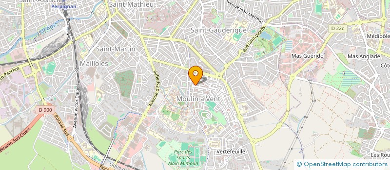 localisation de l'entreprise FDMDNC  PERPIGNAN