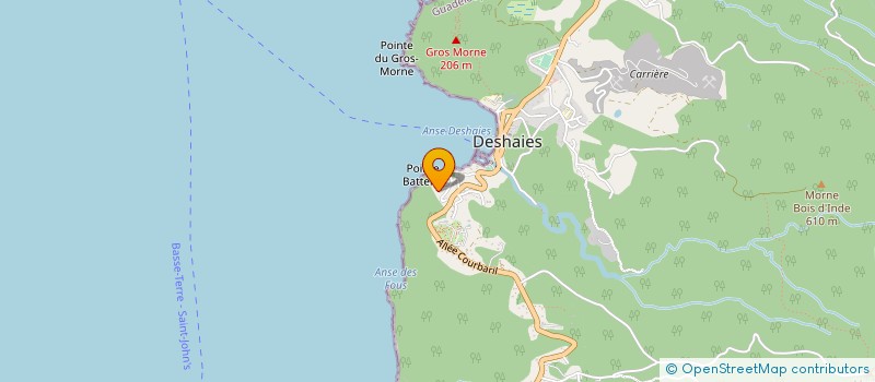 localisation de l'entreprise FDMJ à DESHAIES