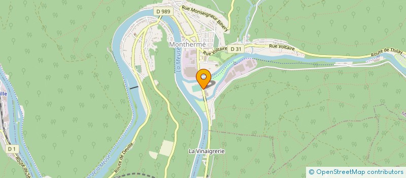 localisation de l'entreprise FDMP  MONTHERME