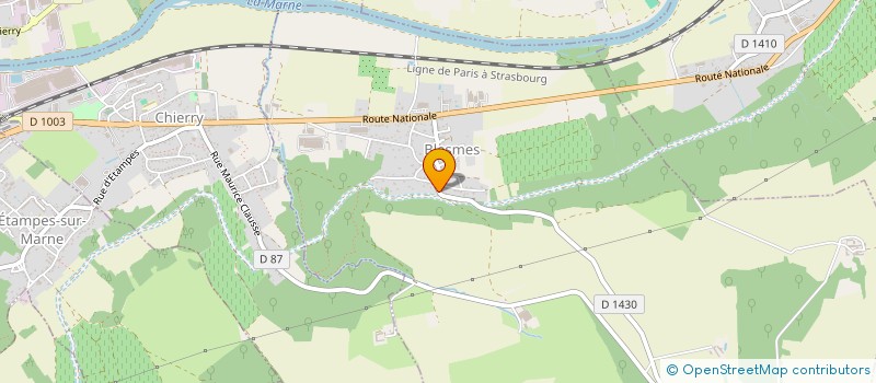 localisation de l'entreprise FDMR à BLESMES