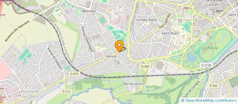 localisation de l'entreprise FDN à CAEN