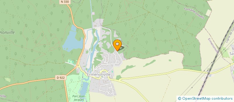 localisation de l'entreprise FDN  ERMENONVILLE