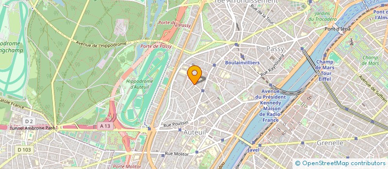 localisation de l'entreprise FDN CONSULTING  PARIS