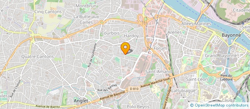 localisation de l'entreprise FDN ECHAFAUDAGES  TARNOS