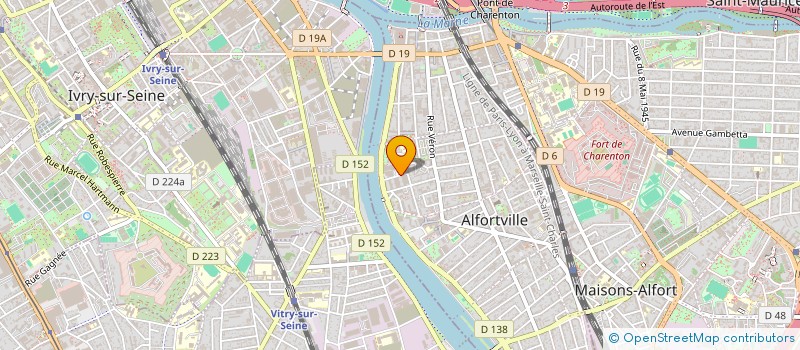 localisation de l'entreprise FDN INVEST  ALFORTVILLE