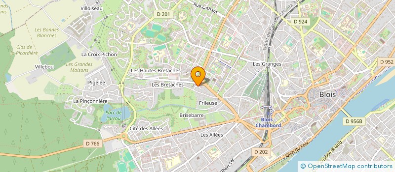 localisation de l'entreprise FDN RAVALEMENT LOIR ET CHER  BLOIS