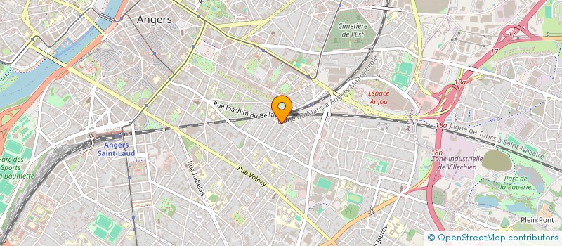 localisation de l'entreprise FDNA à ANGERS