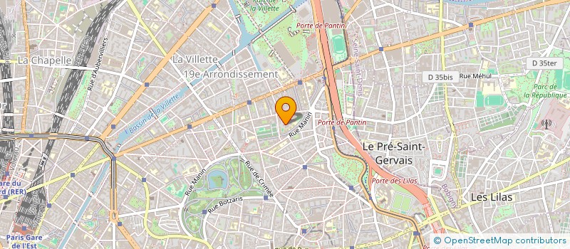 localisation de l'entreprise FDNC  PARIS