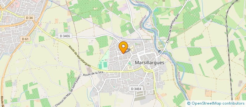 localisation de l'entreprise FDNJC  MARSILLARGUES