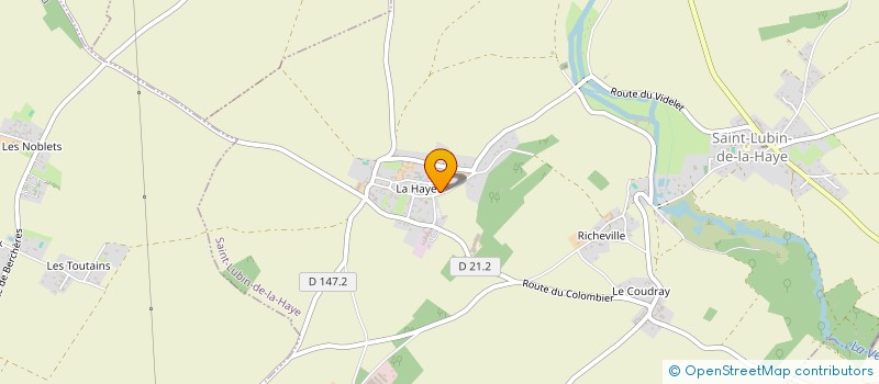 localisation de l'entreprise FDO CONSULTING à SAINT-LUBIN-DE-LA-HAYE