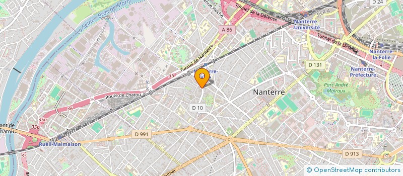 localisation de l'entreprise FDP 15 à NANTERRE