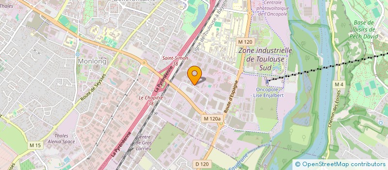 localisation de l'entreprise FDP DISTRIBUTION à PORTET-SUR-GARONNE