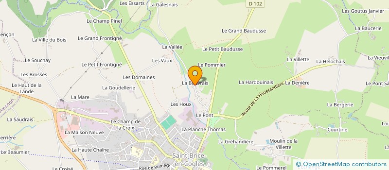 localisation de l'entreprise FDPC  MAEN ROCH