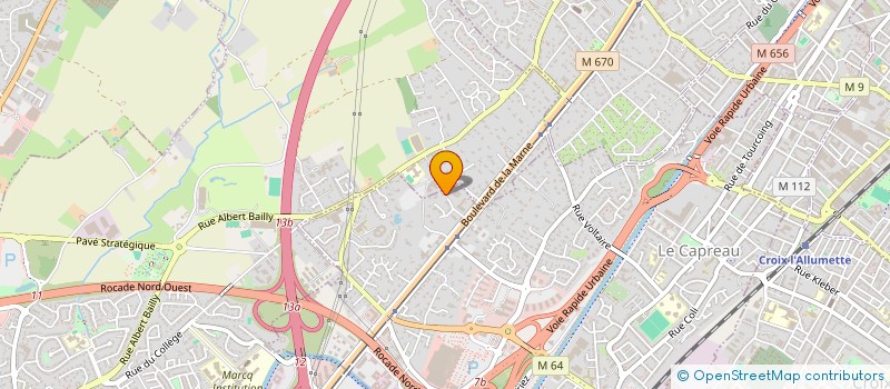 localisation de l'entreprise FDPG  WASQUEHAL