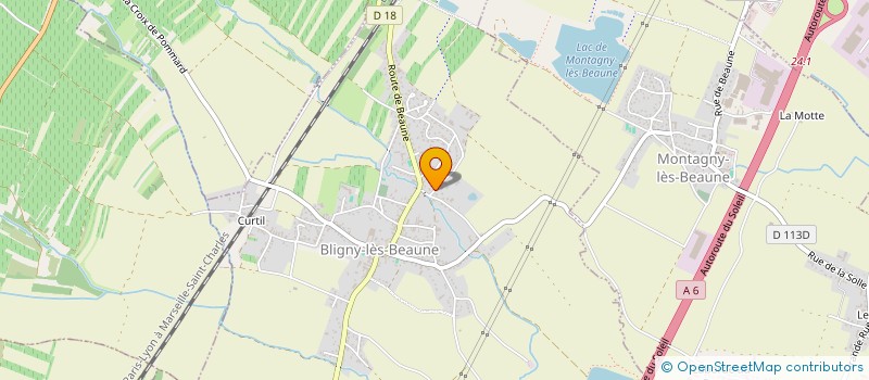 localisation de l'entreprise FDPR2019  BLIGNY-LES-BEAUNE