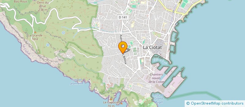 localisation de l'entreprise FDQ CONSULTING  LA CIOTAT