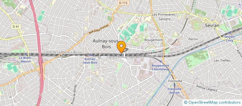 localisation de l'entreprise FDR à AULNAY-SOUS-BOIS