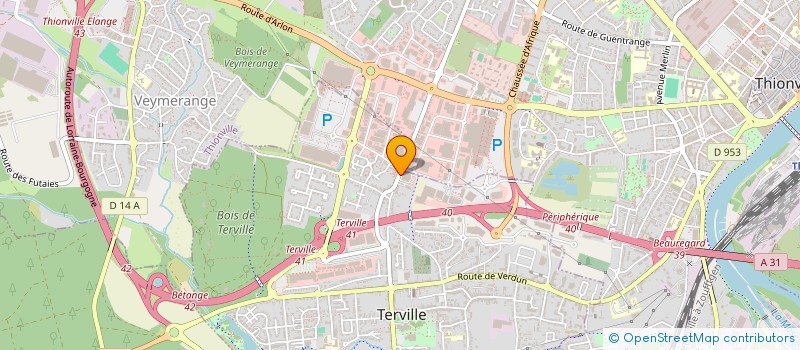 localisation de l'entreprise FDR à TERVILLE