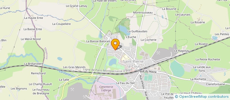 localisation de l'entreprise FDR ENTREPRISES à LAVAL