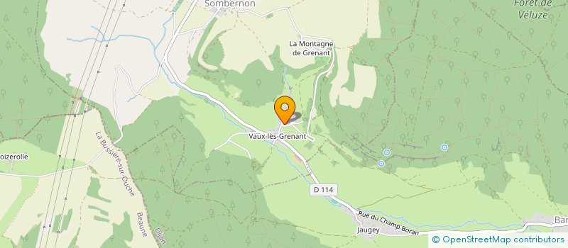 localisation de l'entreprise FDR FERMETURES  VIEILMOULIN