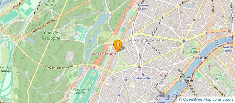 localisation de l'entreprise FDR FINANCE  PARIS