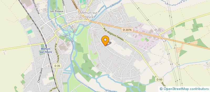 localisation de l'entreprise FDRS  MEHUN-SUR-YEVRE