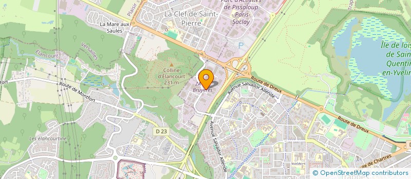 localisation de l'entreprise FDS à TRAPPES