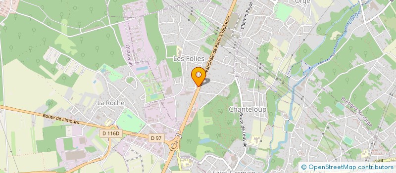 localisation de l'entreprise FDS AUTOMOBILES à SAINT-GERMAIN-LES-ARPAJON