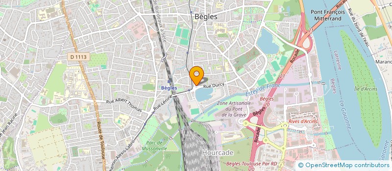 localisation de l'entreprise FDS CONSULTING à BEGLES
