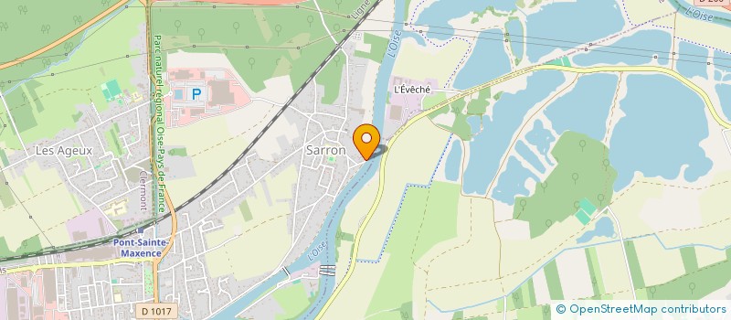 localisation de l'entreprise FDS DEVELOPPEMENT  PONT-SAINTE-MAXENCE