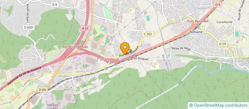 localisation de l'entreprise FDS DISTRIBUTION  BOUC-BEL-AIR
