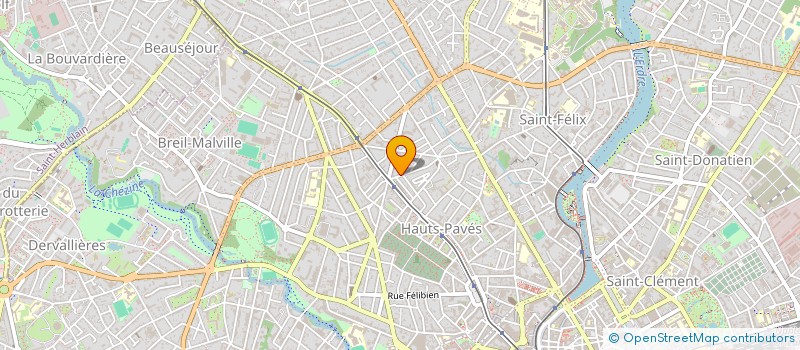 localisation de l'entreprise FDS IMMO  NANTES