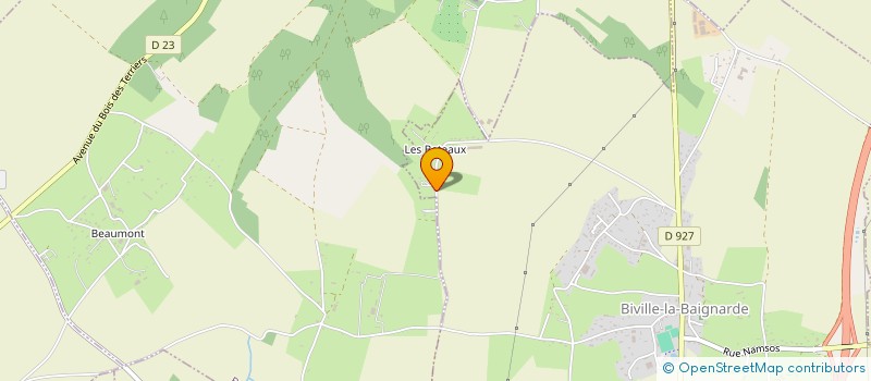 localisation de l'entreprise FDS IMMO  BIVILLE-LA-BAIGNARDE