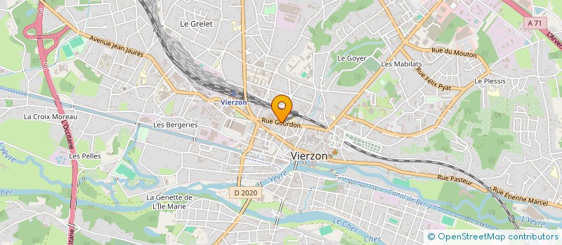 localisation de l'entreprise FDS NETTOYAGE  VIERZON