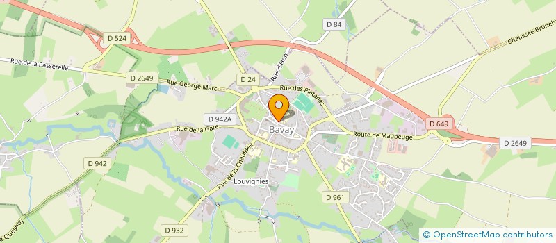 localisation de l'entreprise FDS OPTIQUE  BAVAY