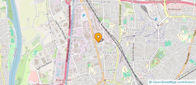 localisation de l'entreprise FDS TRANSPORT à TOULOUSE