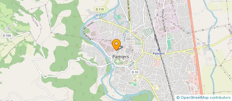 localisation de l'entreprise FDSA à PAMIERS