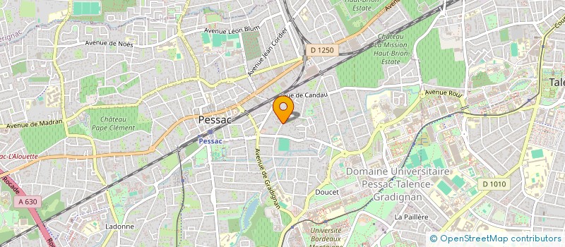 localisation de l'entreprise FDSW  PESSAC