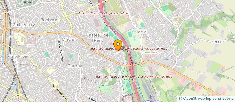 localisation de l'entreprise FDT à TOULOUSE