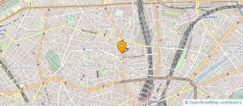 localisation de l'entreprise FDU DISTRIBUTION  PARIS