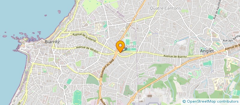 localisation de l'entreprise FDV à BIARRITZ