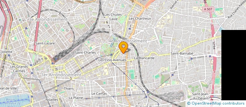 localisation de l'entreprise FDW CONSEIL à MARSEILLE