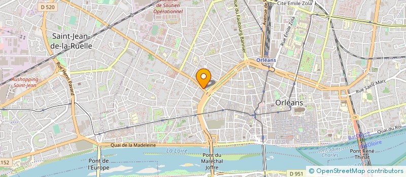 localisation de l'entreprise FDX à ORLEANS