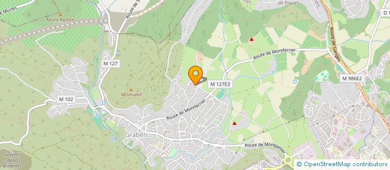 localisation de l'entreprise FDXIMMO  GRABELS